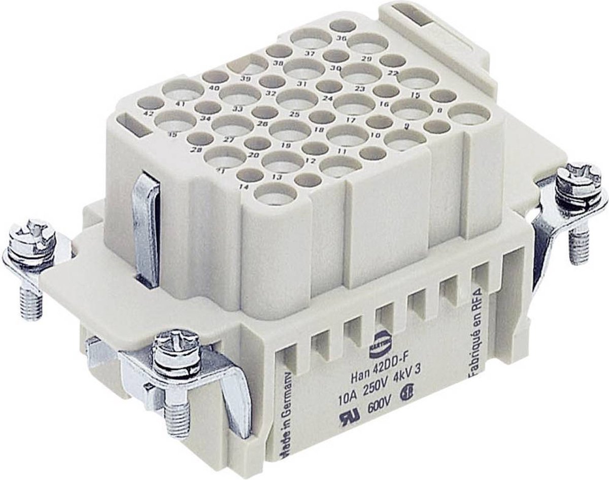 HARTING 09160423101 Inserto femmina Han® DD 42 + PE A crimpare 1 pz.