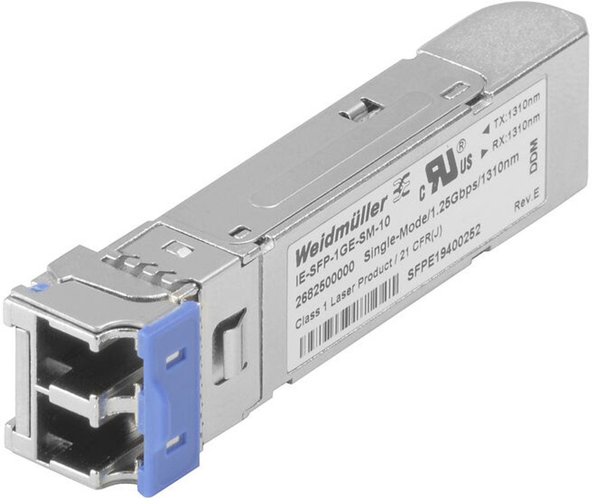 Weidmüller 2682460000 IE-SFP-1FE-SM-30 Modulo transceiver SFP+ 100 MBit/s 30 km Tipo Modulo LC