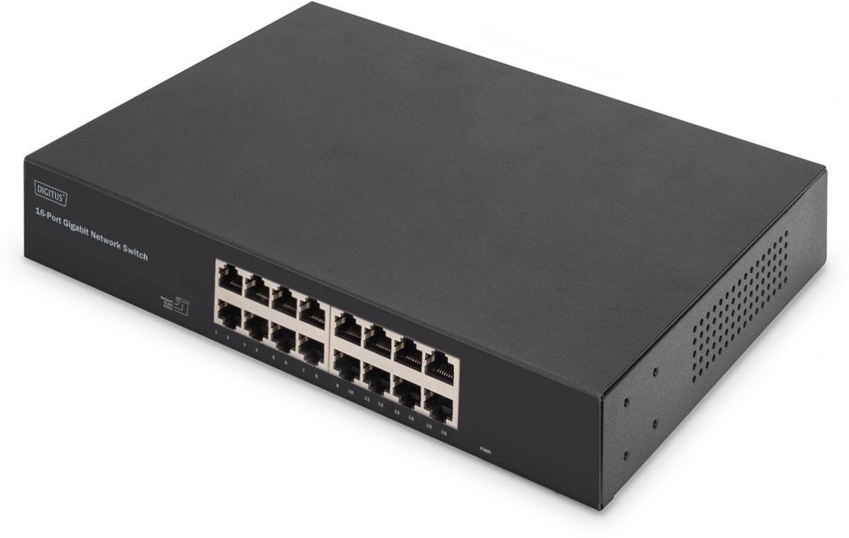 Digitus DN-80112-2 DN-80112-2 Switch di rete RJ45 16 Porte 10 / 100 / 1000 MBit/s