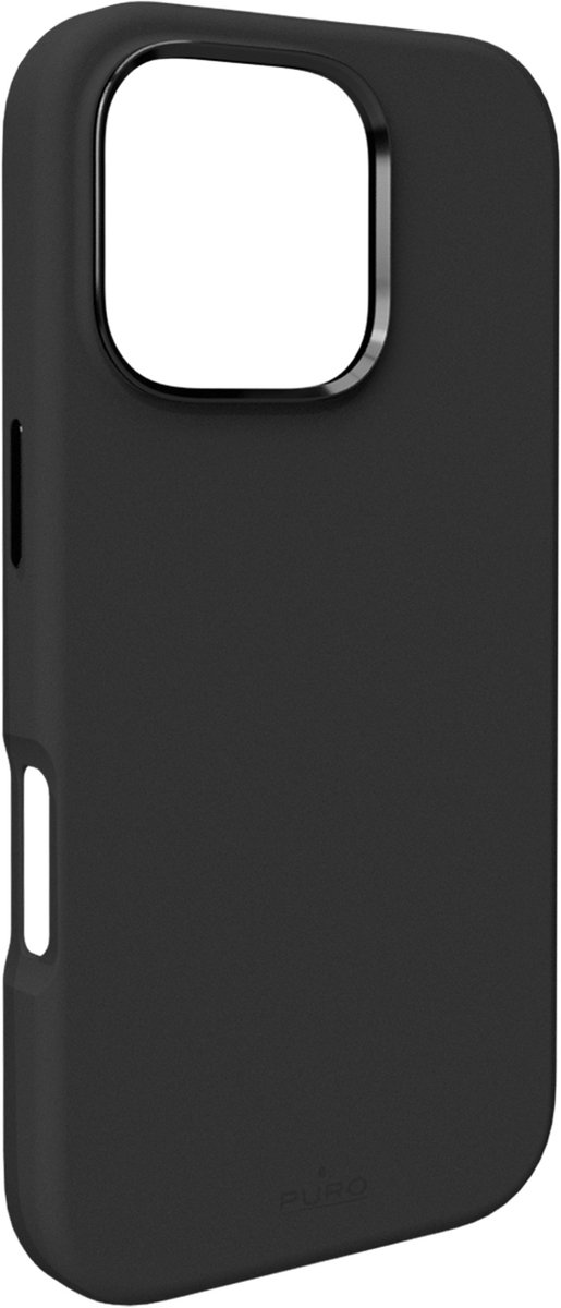 sbs mobile Cover Apple iPhone 16 Pro Max Nero Compatibile con MagSafe, Anti urti PUIPC16P67ICONMPBLK