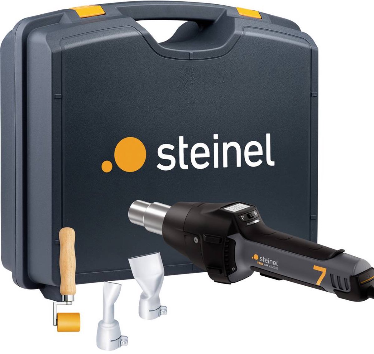 Steinel 089542 HEISSLUFTGEBLAESE HM 2620 E KF SET Termosoffiatore brushless 2300 W