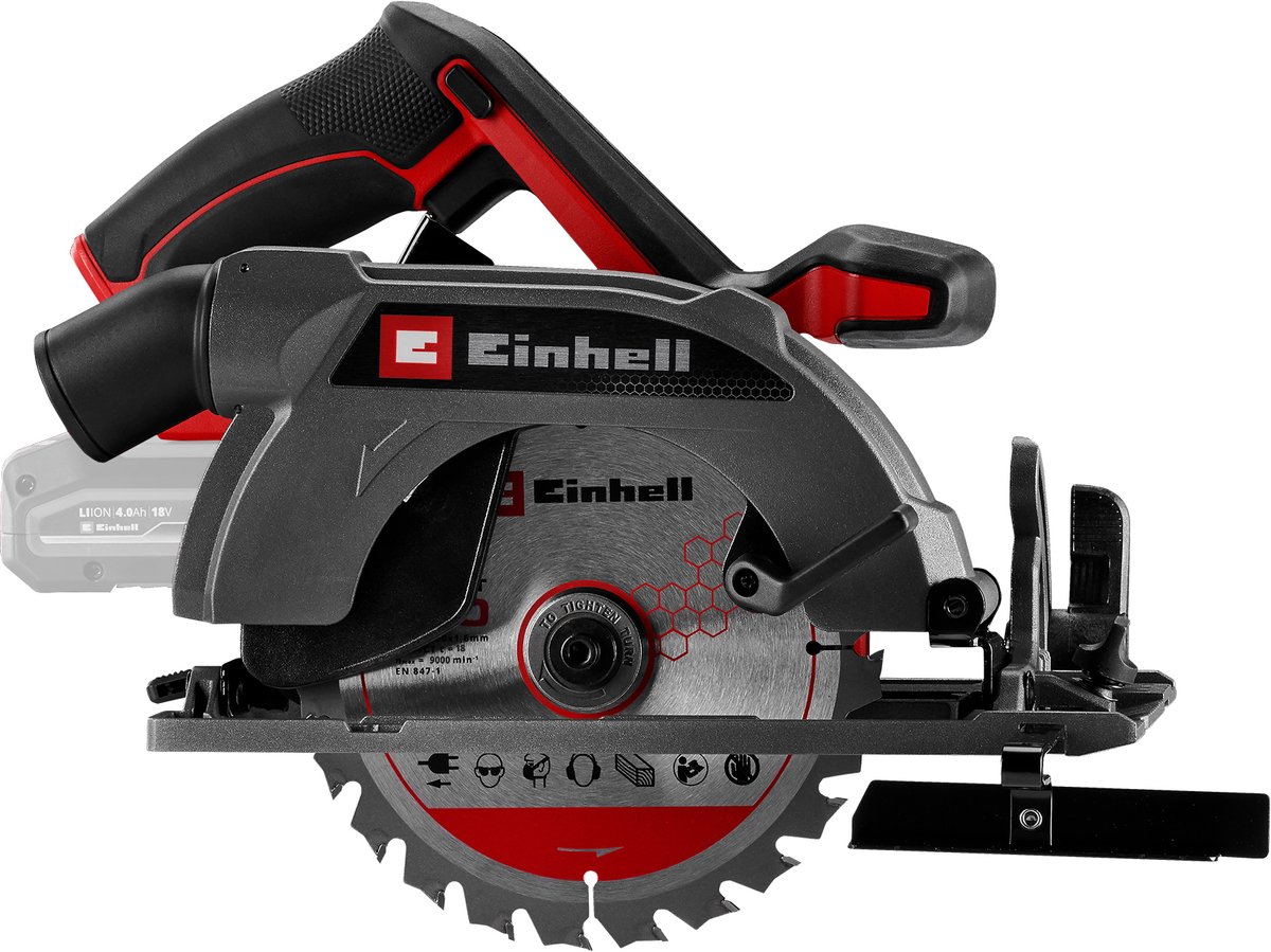 Einhell TE-CS 18/150-2 Li - Solo Sega circolare a batteria Profondità di taglio max. (90 °) 49 mm 18 V