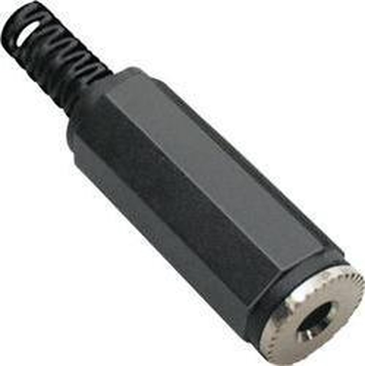 TRU COMPONENTS TC-2517002 Jack 3.5 mm Presa dritta Numero Poli (num): 2 Mono Nero 100 pz.