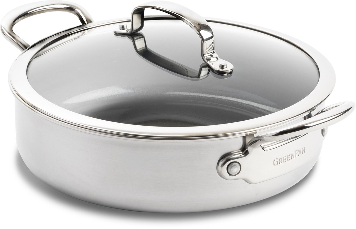 GreenPan Premiere casserole - 26 cm - 3.8 L