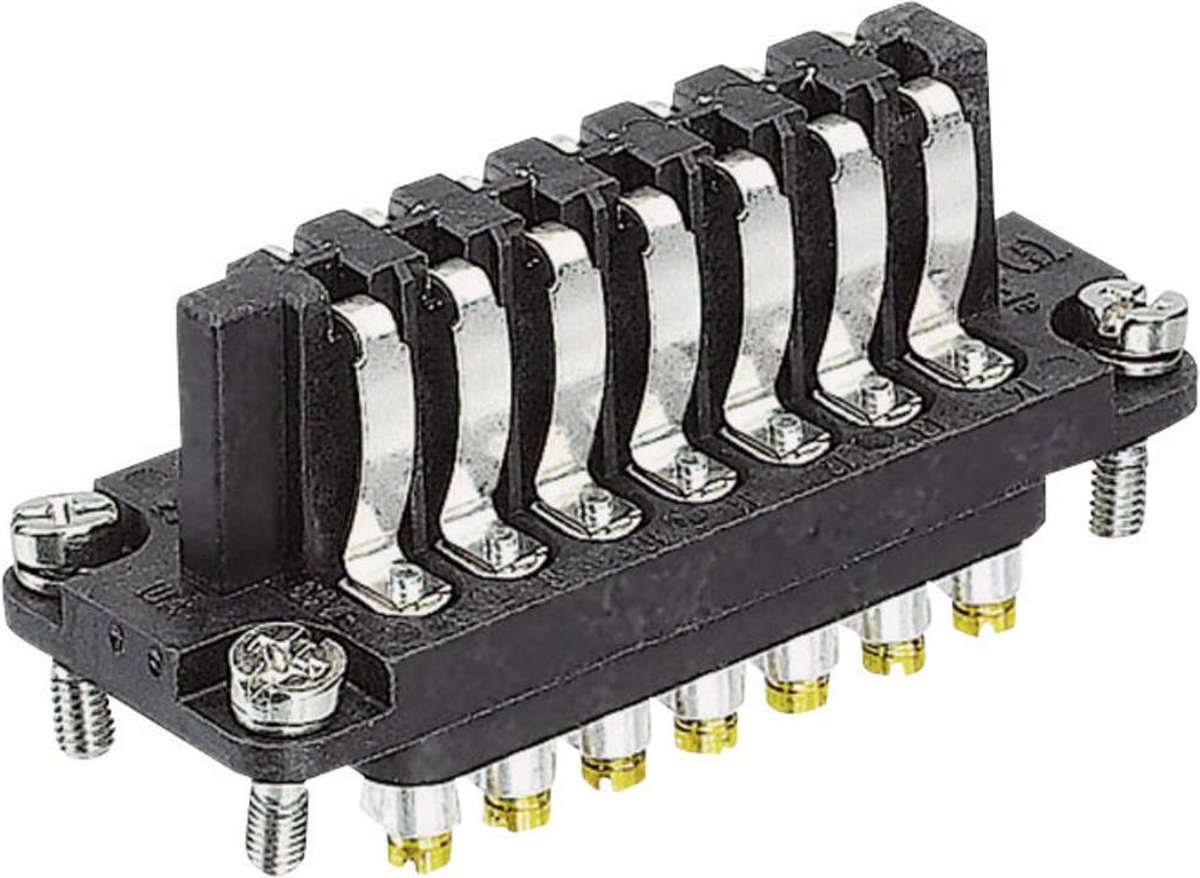 Inserto a molla Han® Staf 09700142811 HARTING 14 A vite 1 pz.