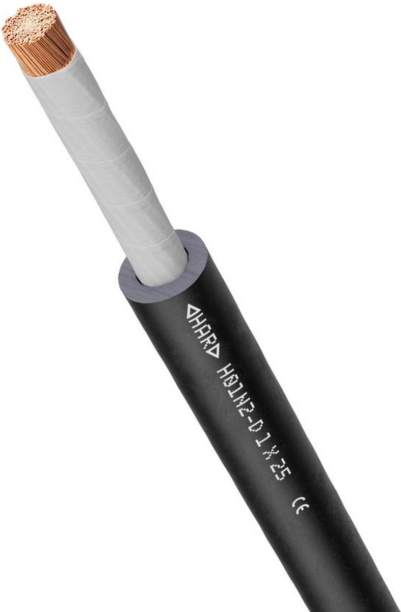 LAPP 2210700/25 Cavo per saldatrici H01N2-D 1 x 16 mm² Nero 25 m