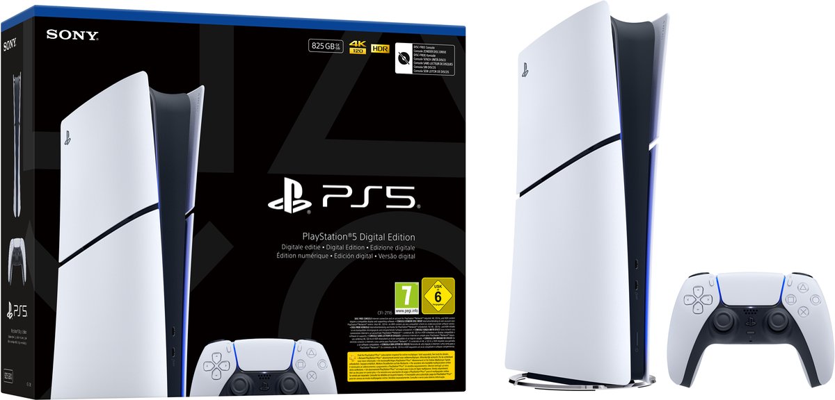 Sony Playstation ® 5 825 GB Bianco/Nero