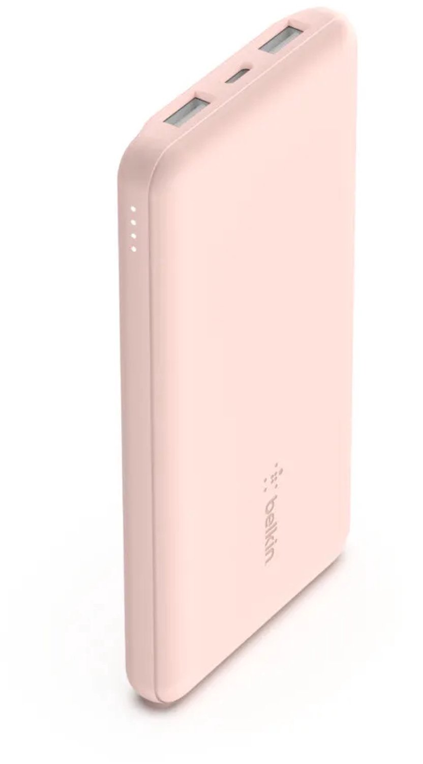Belkin 10K Power Bank w/USB-C 15W - Rose Gold - 10000 mAh