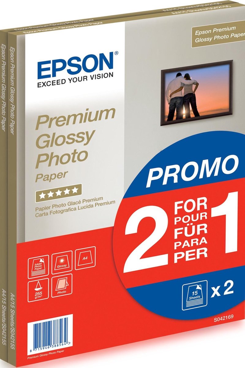 Epson Photopaper premium A4 30sh