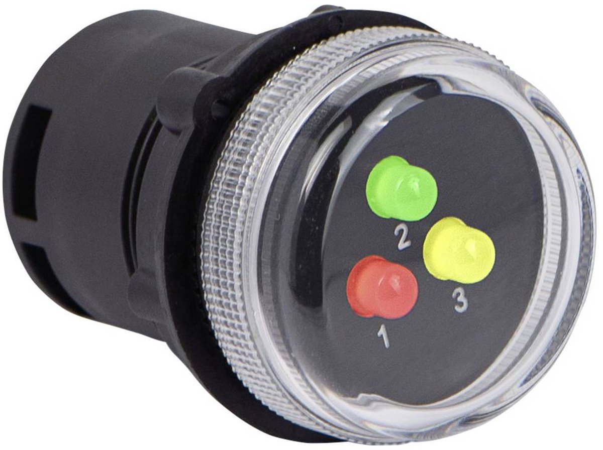 TRU COMPONENTS TC-14131056 Luce di segnalazione a LED Rosso, Verde, Giallo 400 V