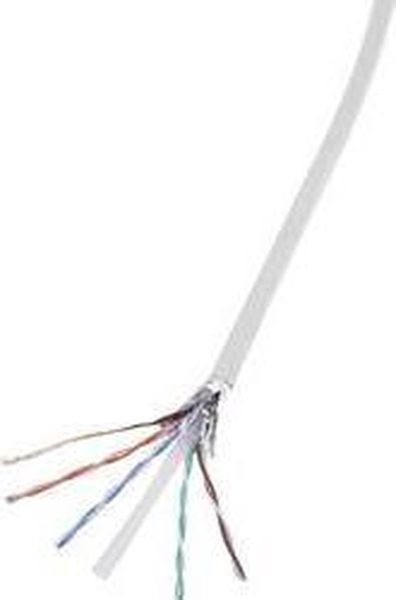 TRU COMPONENTS Cavo di rete CAT 6 F/UTP 4 x 2 x 0.27 mm² Bianco 305 m
