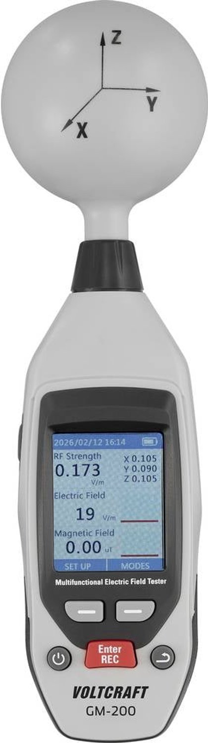 VOLTCRAFT GM-200 Misuratore EMF bassa frequenza