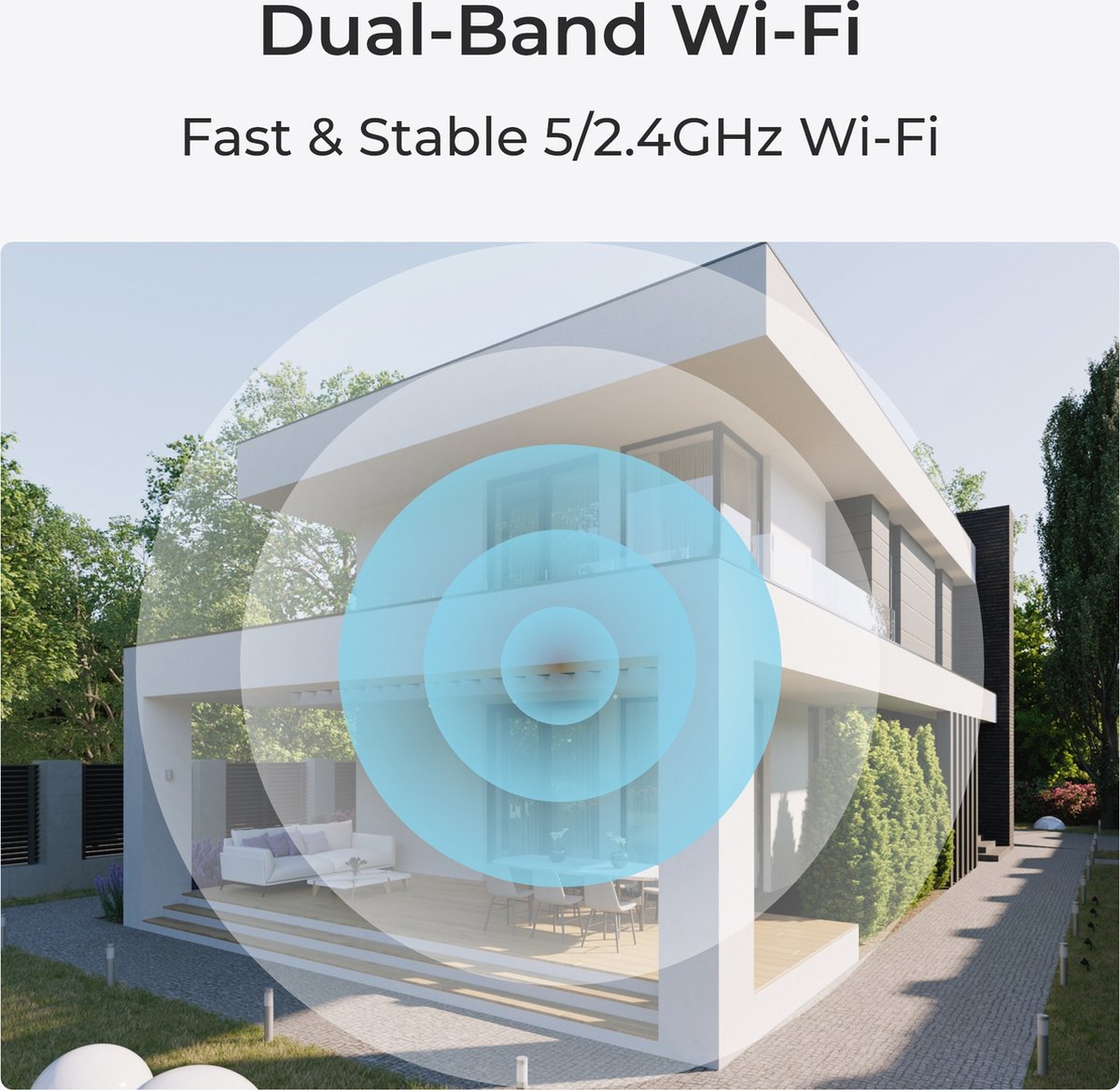 Reolink W330 W330 WLAN IP Videocamera di sorveglianza 3840 x 2160 Pixel