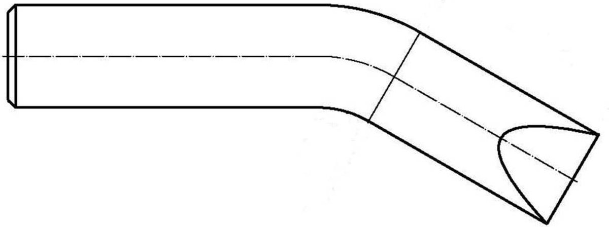 Weller Punta di saldatura Forma a scalpello Dimensione punta 20.0 mm Contenuto 1 pz.