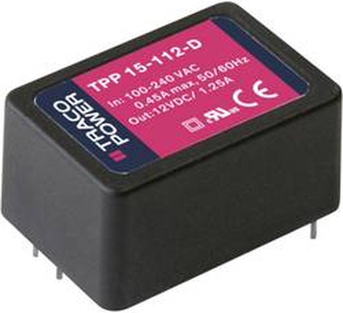 TracoPower TPP 15-103-D Alimentatore a commutazione. 3.3 V/DC 4 A 13.2 W