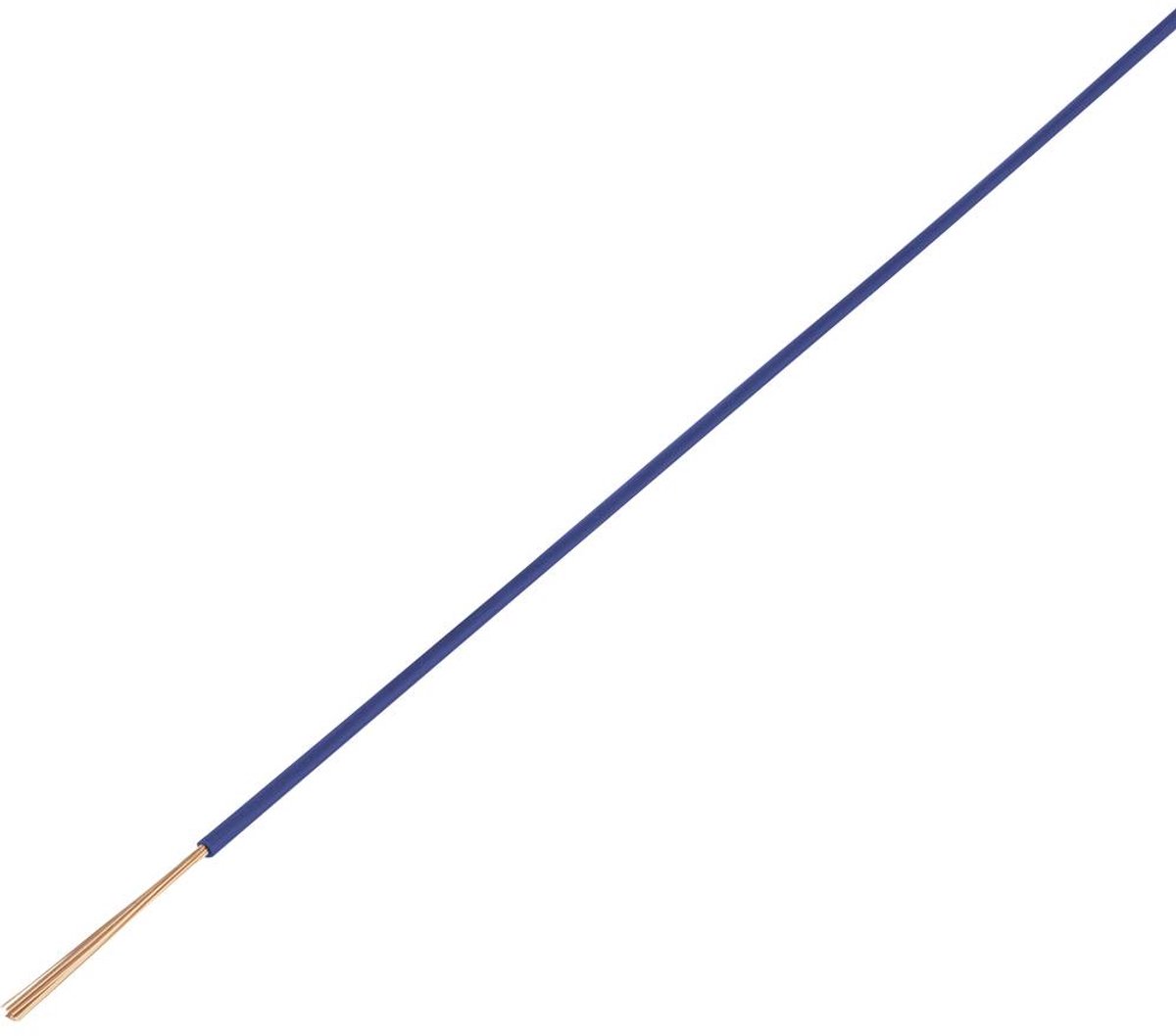 TRU COMPONENTS 1568694 Cavo per veicoli FLRY-B 1 x 1.50 mm² Blu 50 m