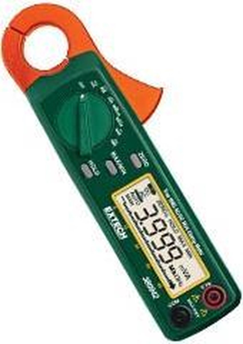 Extech Extech 380942 Pinza amperometrica digitale CAT II 600 V, CAT III 300 V Display (Counts): 4000