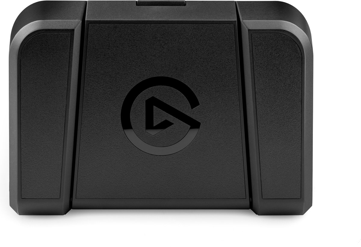 Elgato Stream Deck Pedal Cablato Multimedia Controller Senza (comando tramite computer) Nero antiscivolo