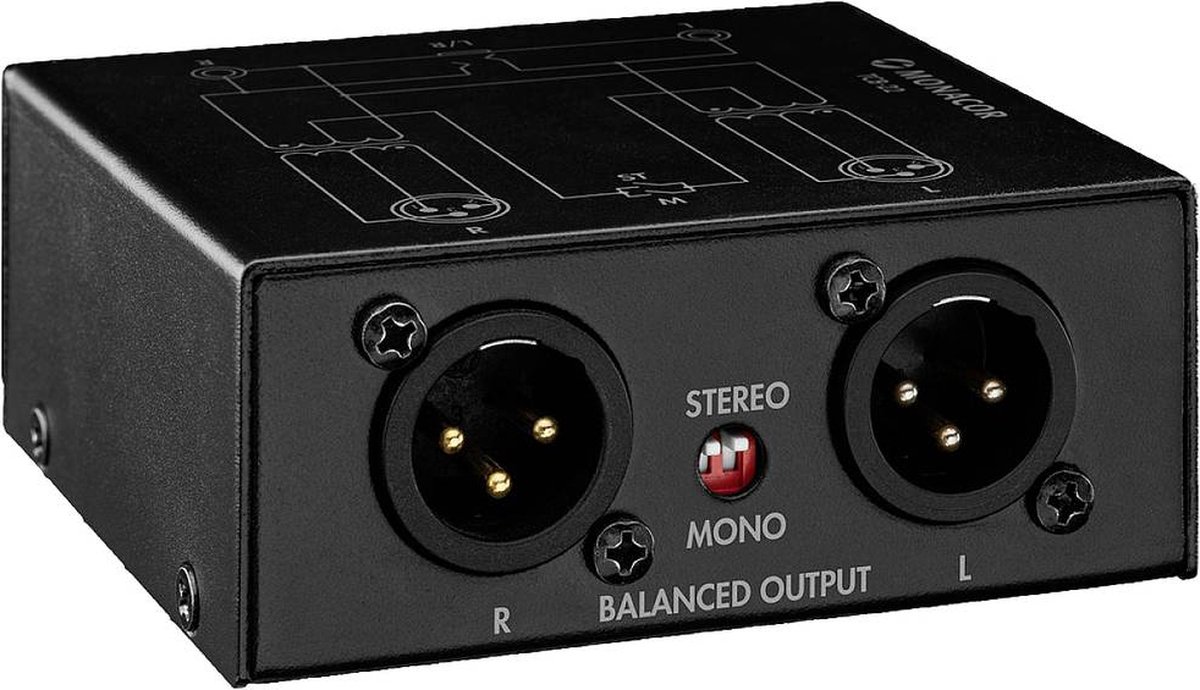 Monacor TCB-22 Bilanciatore a 2 canali