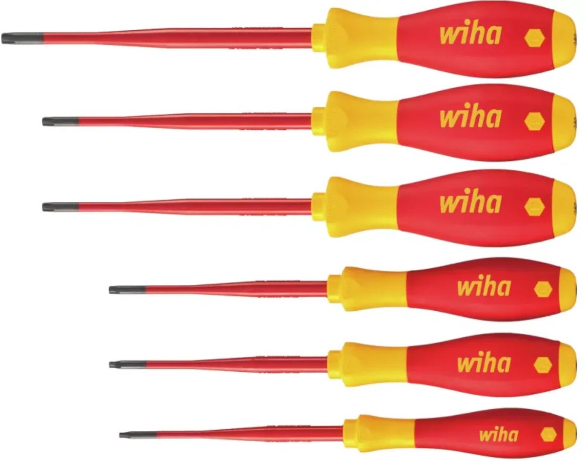Wiha 41245 VDE Kit cacciaviti 6 parti Torx antimanomissione