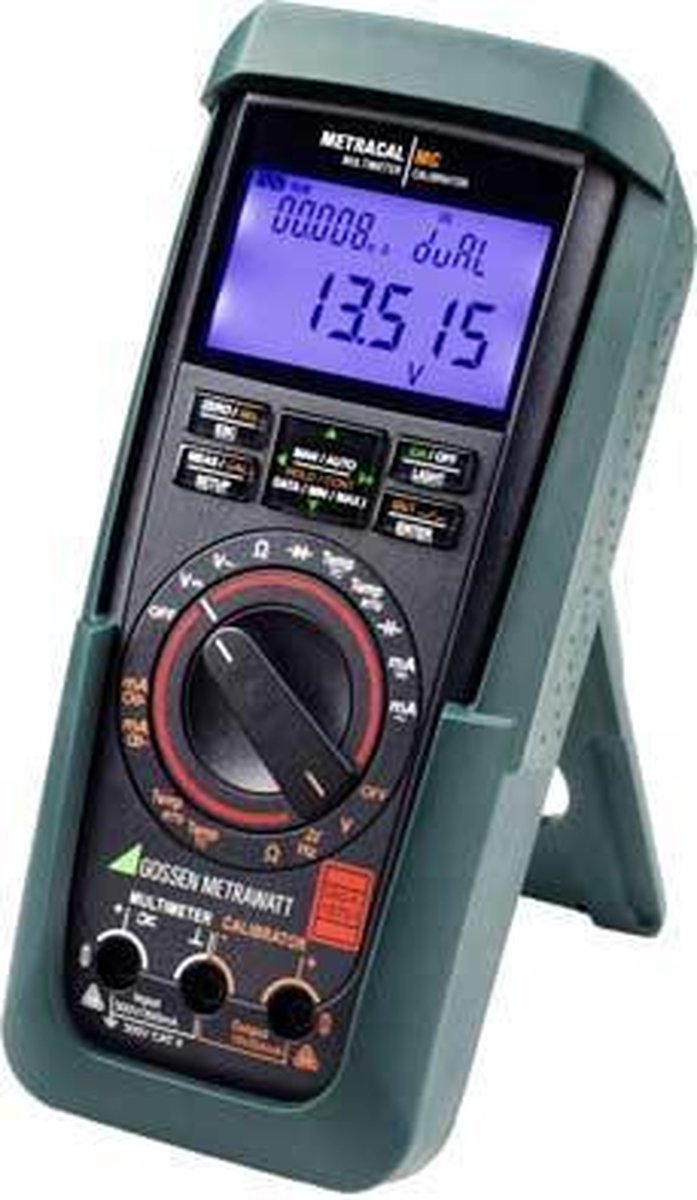 Gossen Metrawatt METRAHIT MULTICAL Calibratore Calibrato (DAkkS) Tensione, Corrente, Temperatura