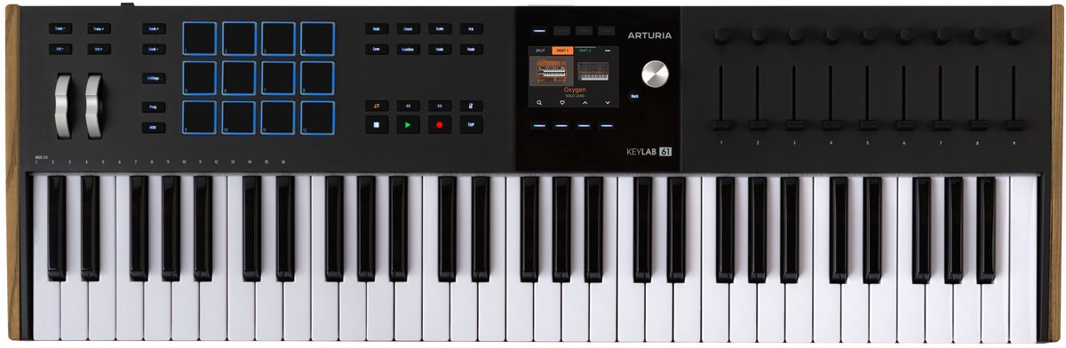 Arturia KeyLab 61 mk3 Tastiera digitale Nero