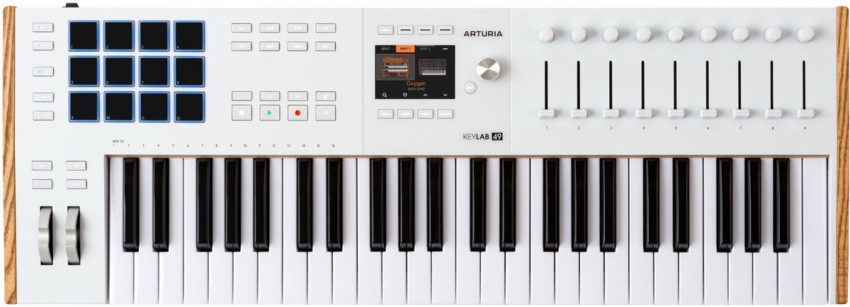 Arturia KeyLab 49 mk3 Tastiera digitale Bianco