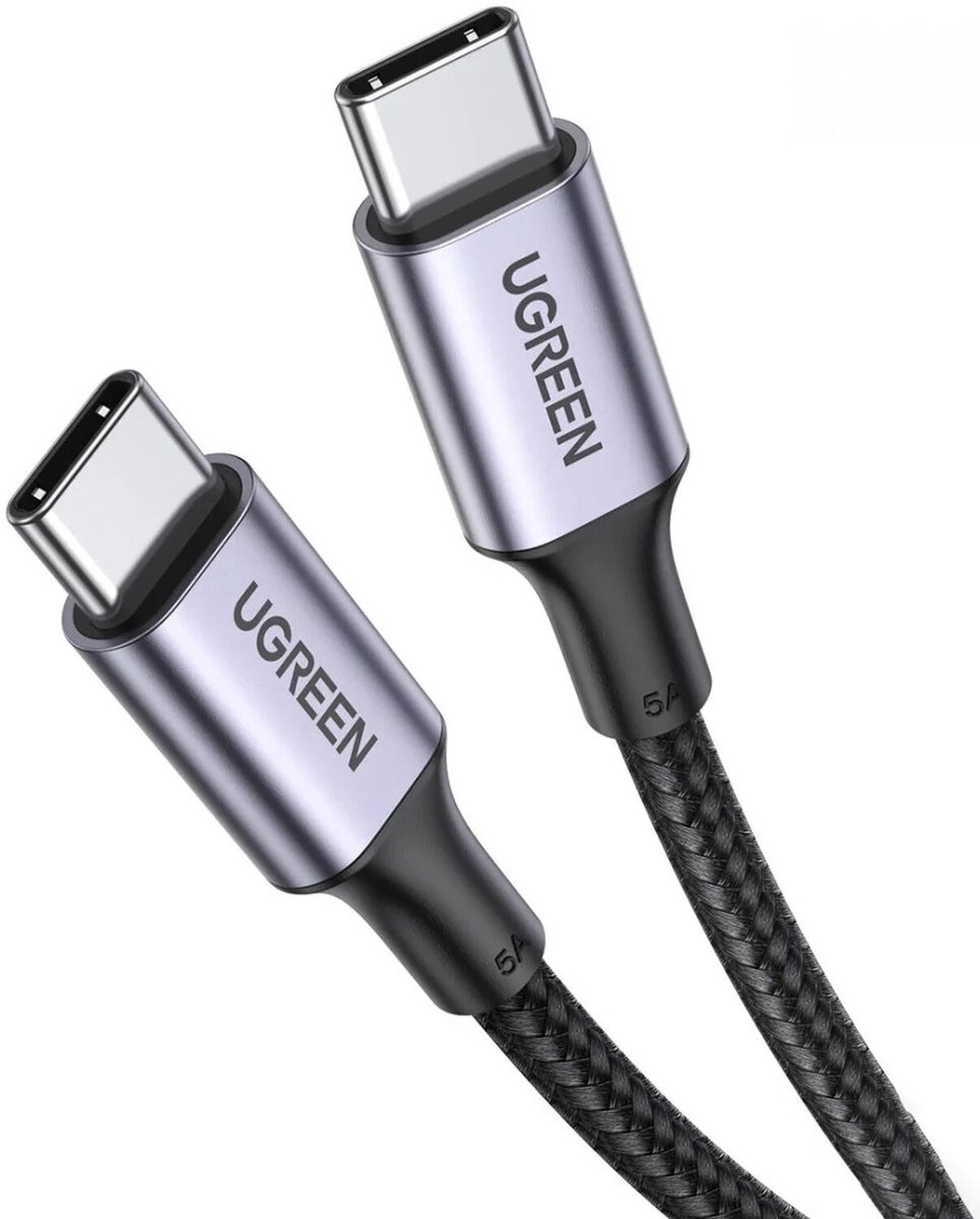 UGREEN 100W 5A USB-C to USB-C Cable - 50cm