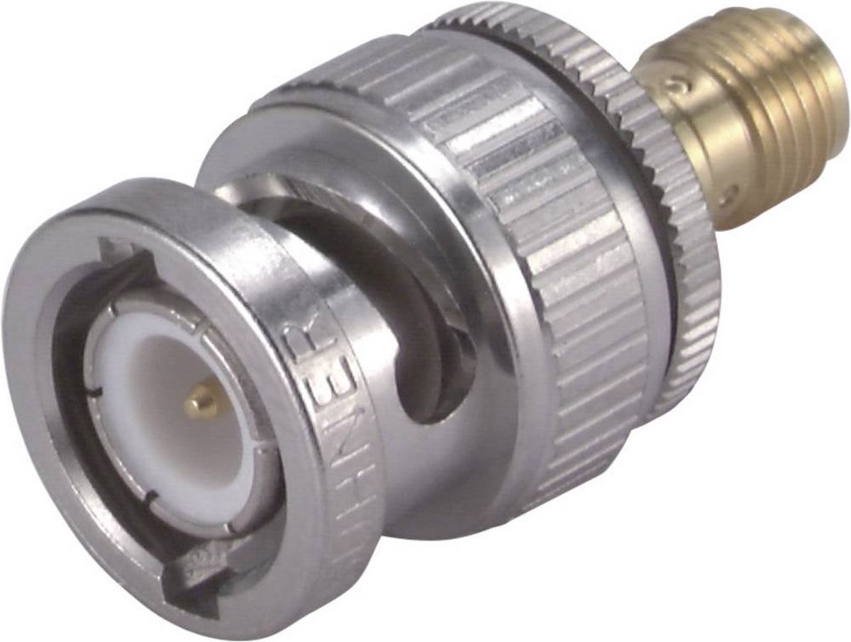 Huber+Suhner 22540610 Adattatore BNC Spina BNC - Presa SMA 1 pz.