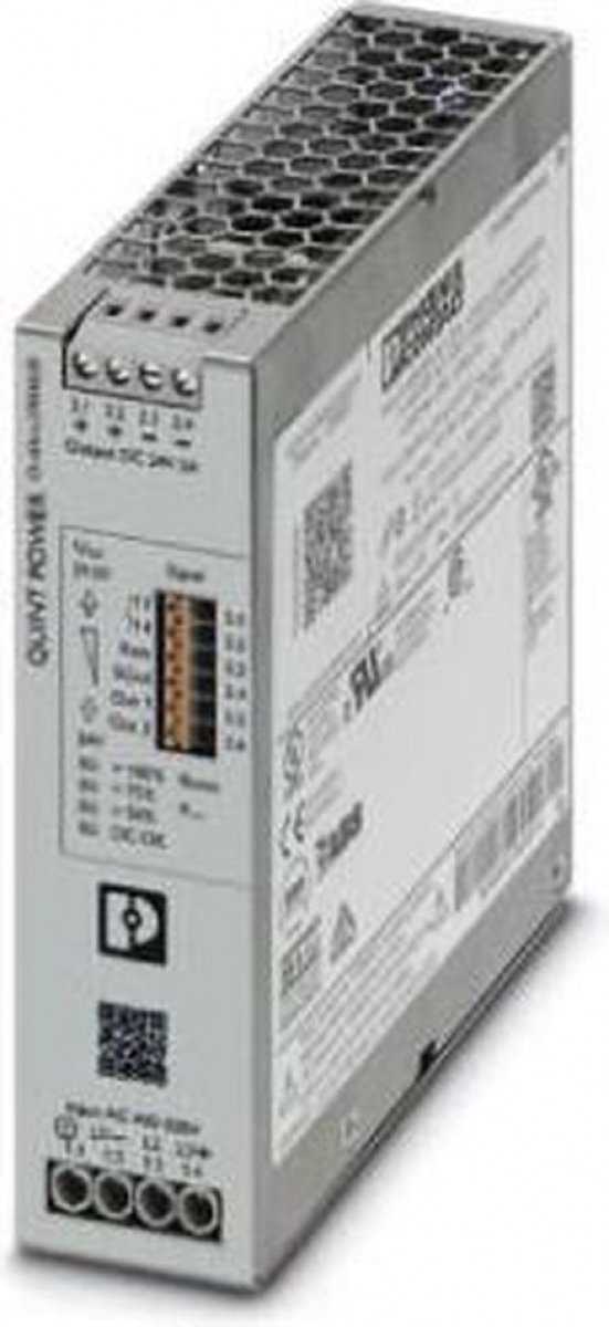 Phoenix Contact 2904620 Alimentatore per guida DIN 24 V/DC 5 A 120 W Num. uscite:3 x Contenuto 1 pz.