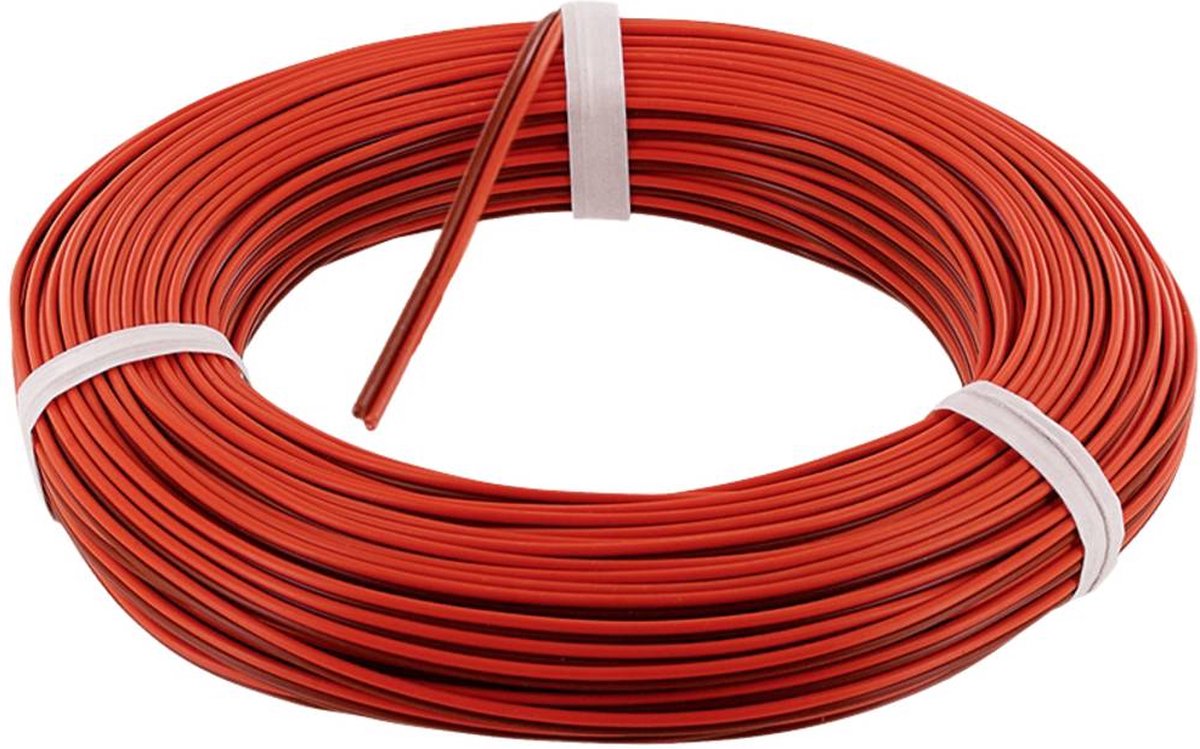 econ connect ZKL075RTBR20 Cavo per cablaggi 2 x 0.75 mm² Rosso, Marrone 20 m