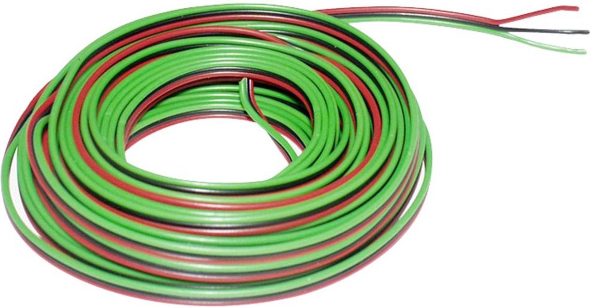 econ connect KL3X014RTSWGN50 Cavo per cablaggi 3 x 0.14 mm² Rosso, Nero, Verde 50 m