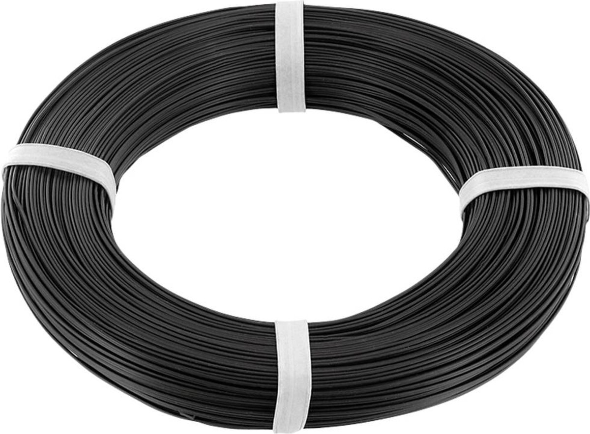 econ connect KZL2X008SW100 Cavo per cablaggi 2 x 0.08 mm² Nero 100 m