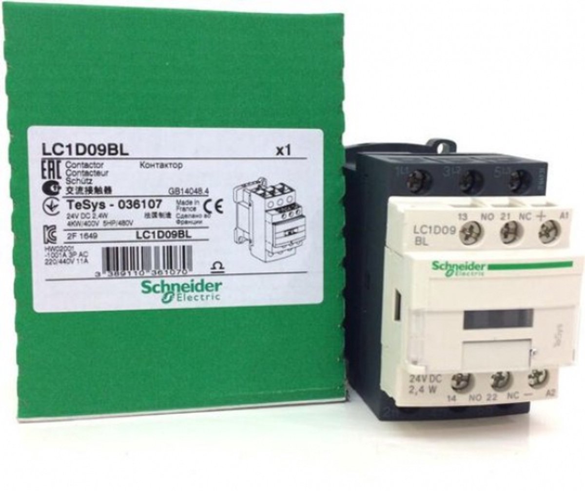 Schneider Electric LC1D09BL Contattore di potenza 1 NA 4 kW 1 pz.