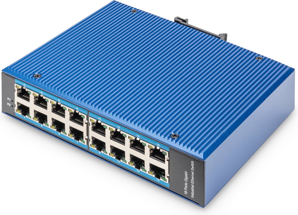 Digitus DN-651129 DN-651129 Switch ethernet industriale 16 Porte 10 / 100 / 1000 MBit/s