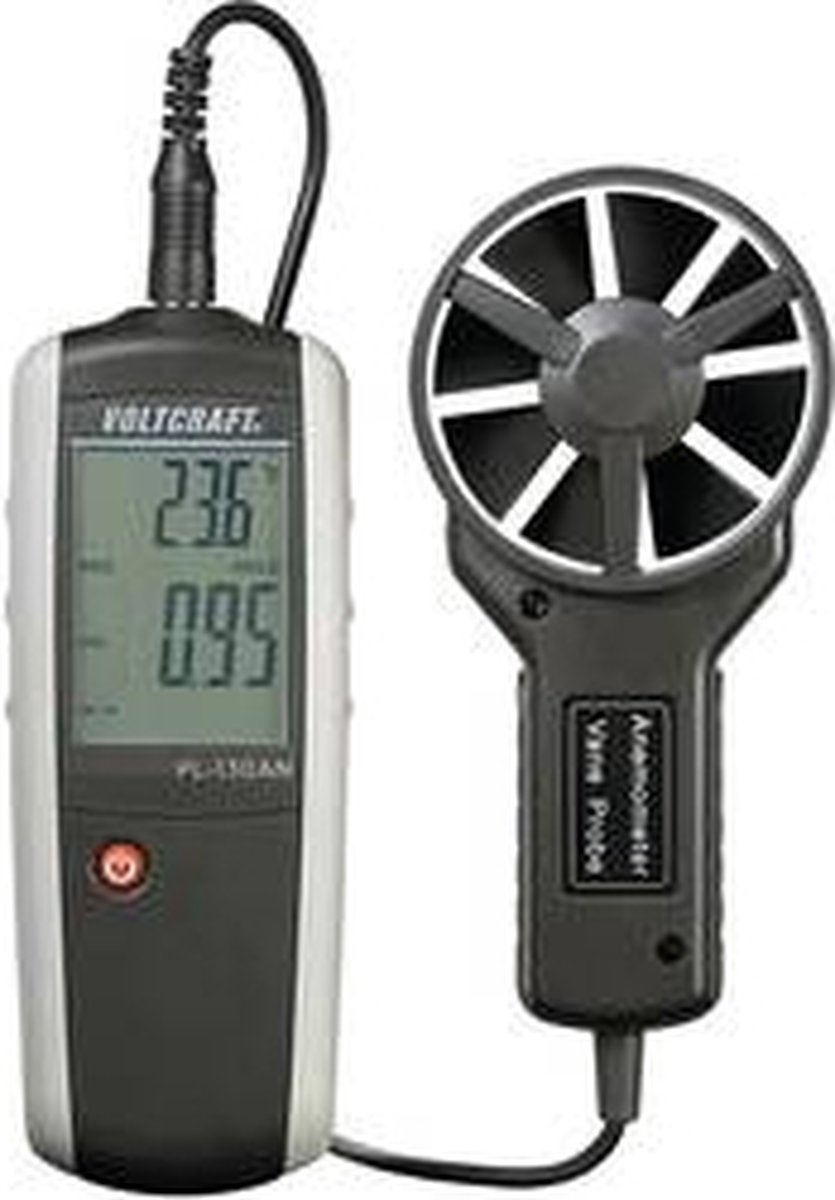Anemometro VOLTCRAFT PL-130 AN 0.4 fino a 30 m/s