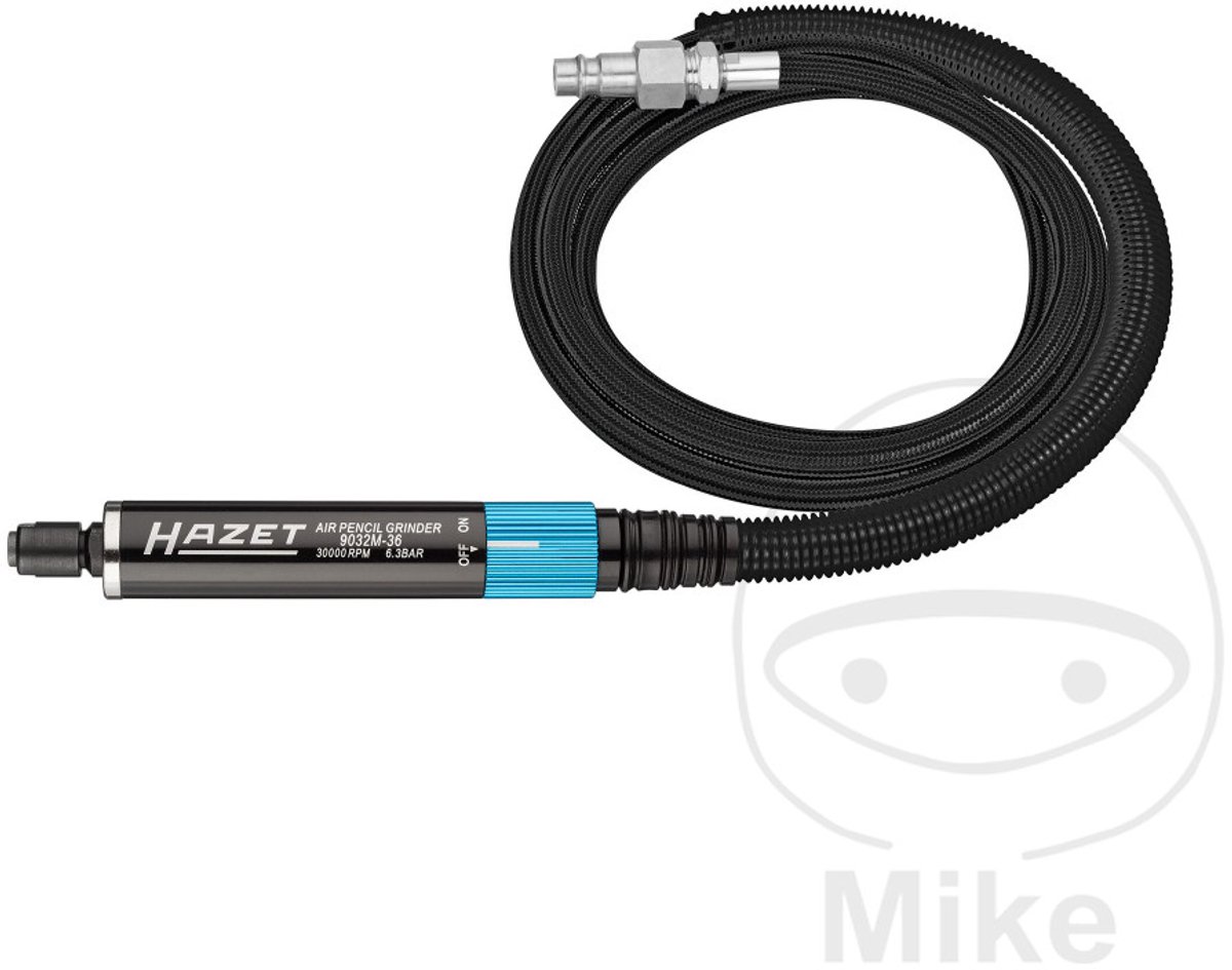 Hazet 9032M-36 Smerigliatrice pneumatica Pinze di serraggio 6.3 bar incl. accessori