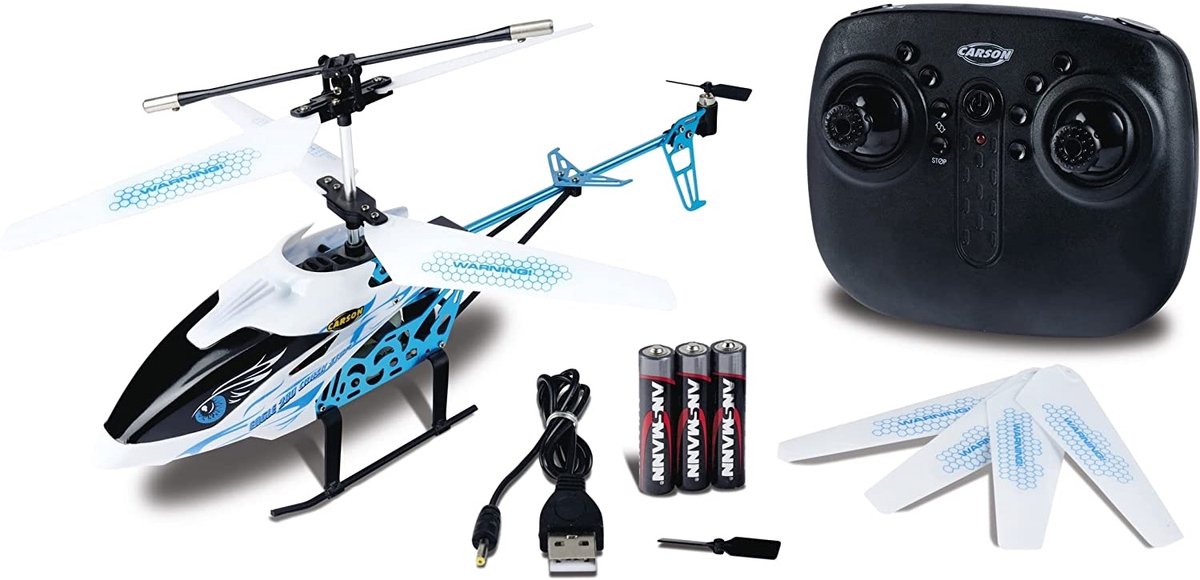 Carson Modellsport Eagle 280 Crash Stop 2.4G 100% RTF Elicottero per principianti RtF