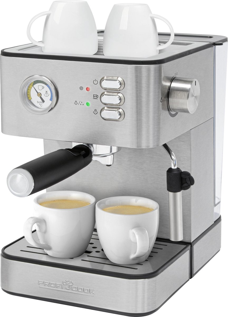 Profi Cook PC-ES 1209 Macchina caffè a filtri acciaio inox 850 W