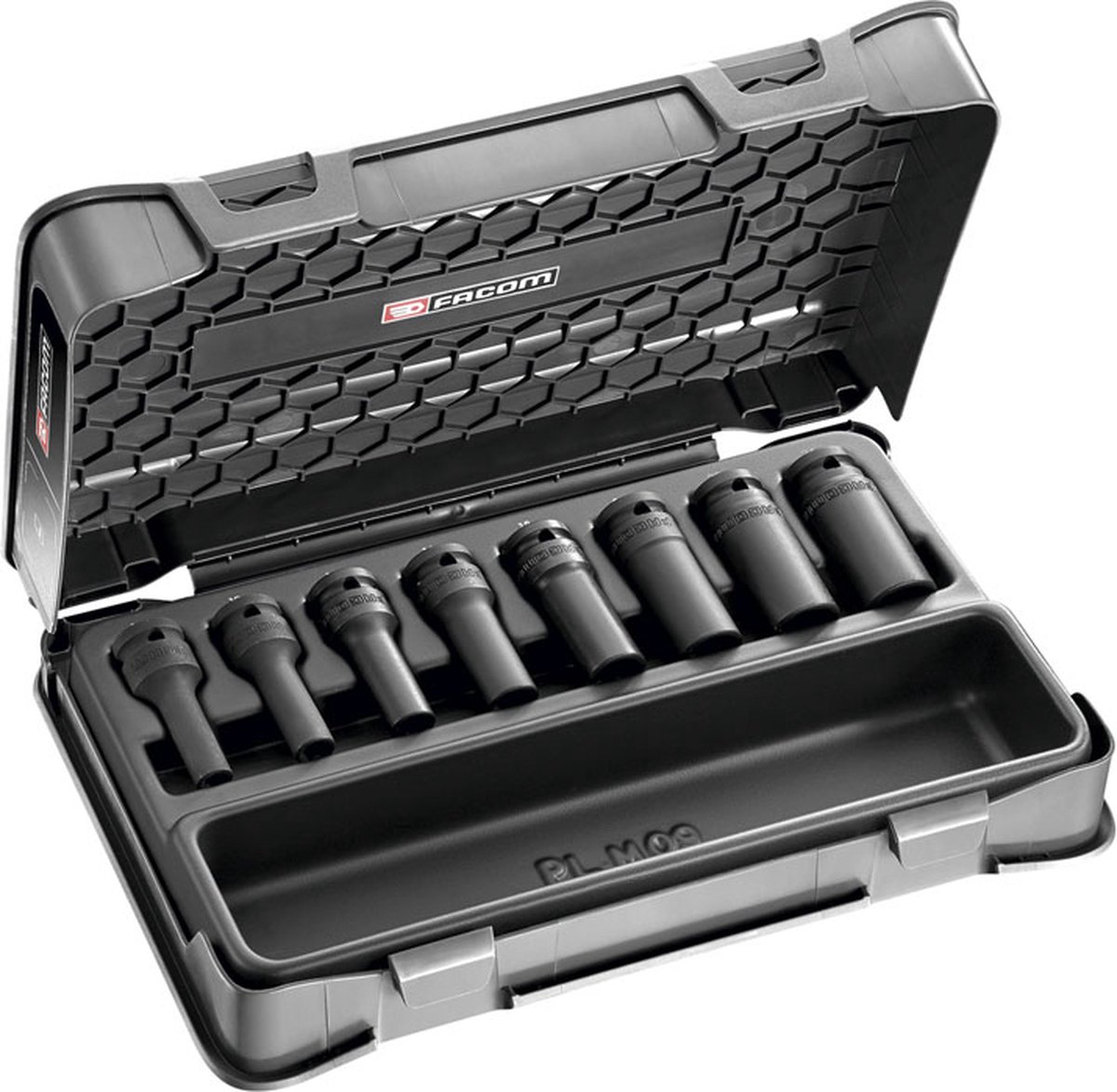 Facom Kit adattatori per bussole 1/2 (12.5 mm) 8 parti NSTXL.J8APB