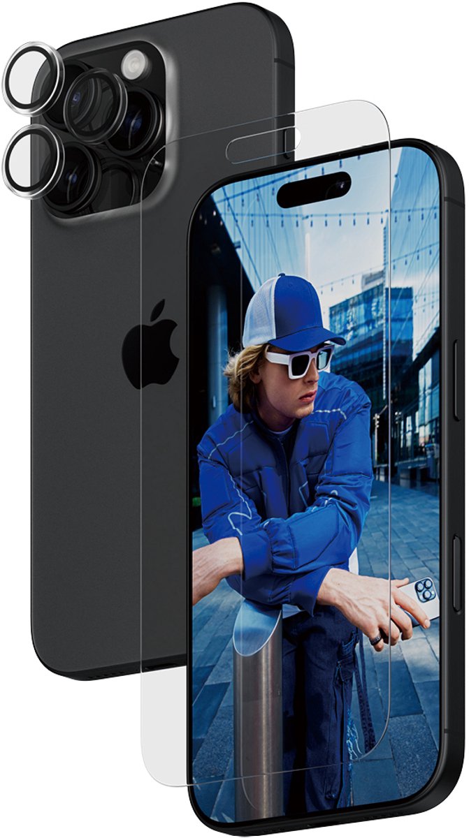 PanzerGlass 2-in-1 Bundle iPhone 16 Pro