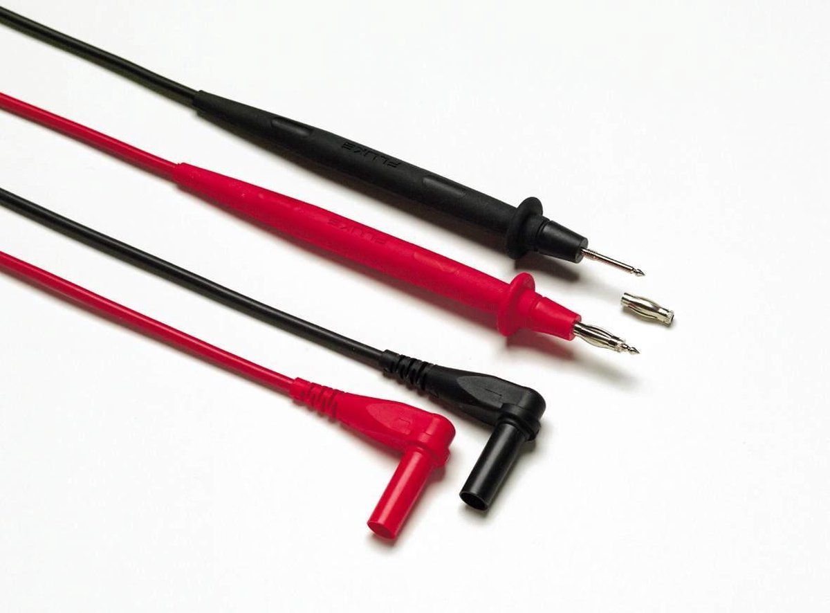 Fluke TL76 KIT puntali di sicurezza Sonda Spina a banana 4 mm 1.50 m Nero, Rosso 1 pz.