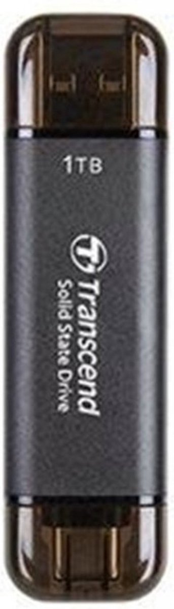 Transcend ESD310C 1 TB SSD esterno USB 3.2 (Gen 2), USB-C® Nero TS1TESD310C