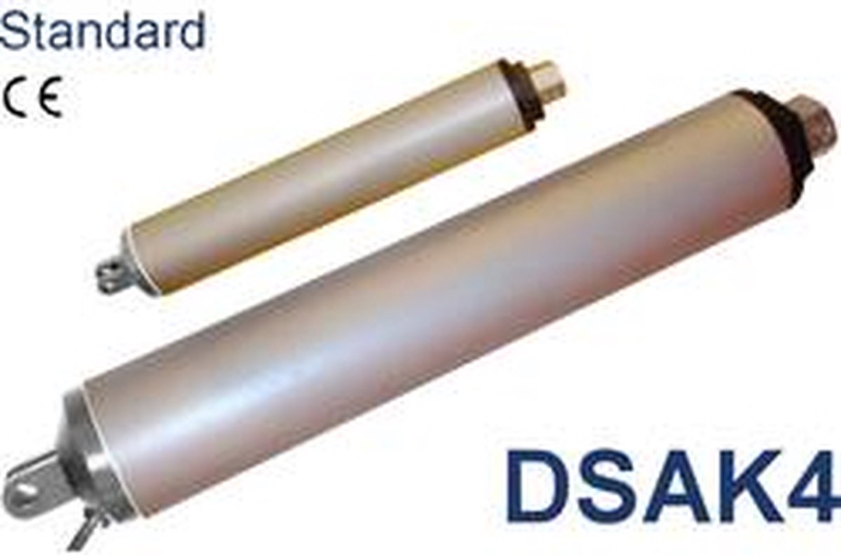 Cilindro elettrico 12 V/DC Lunghezza corsa 300 mm 100 N Drive System Europe by MSW DSAK4-12-100-300-IP54