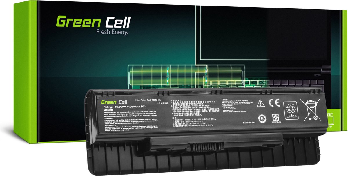 Batteria per notebook Green Cell A32N1405 10.8 V 4400 mAh Asus