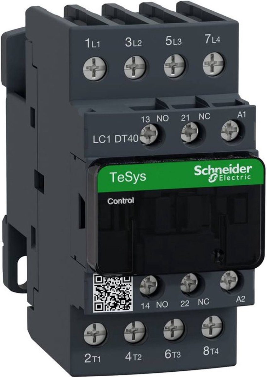 Schneider Electric LC1DT40P7 Contattore di potenza 4 NA 1 pz.