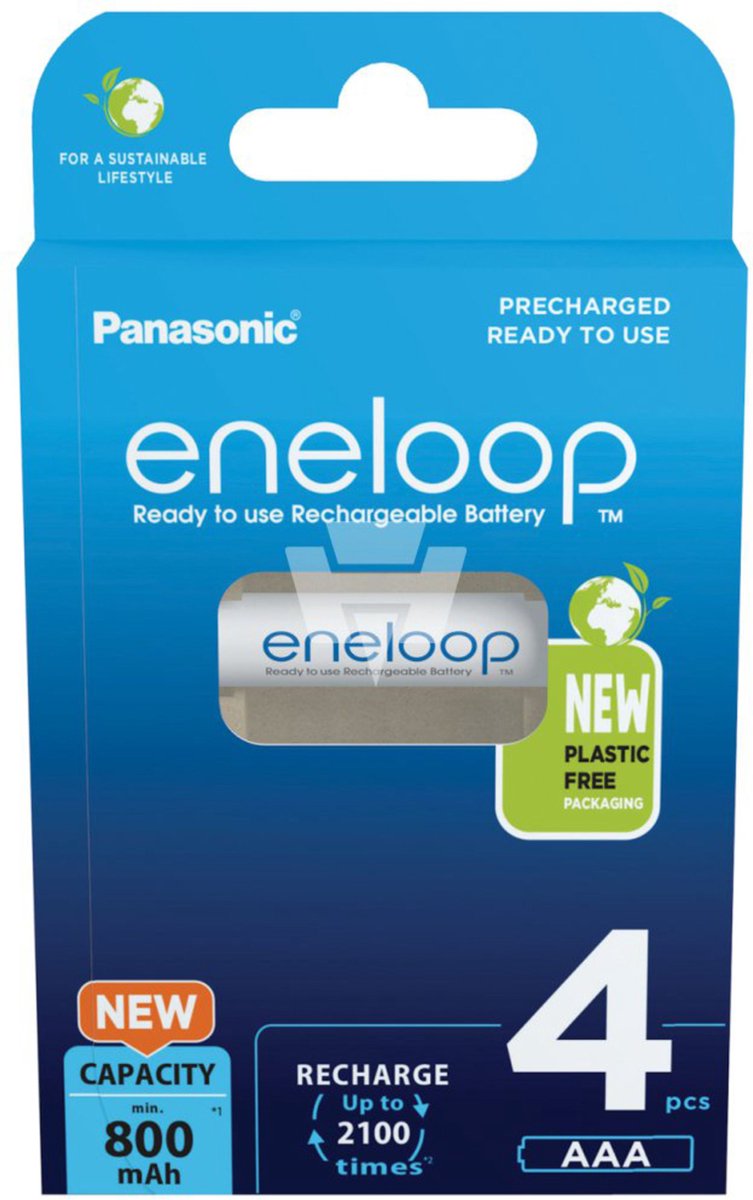Panasonic eneloop BK-4MCDE battery - 4 x AAA - NiMH