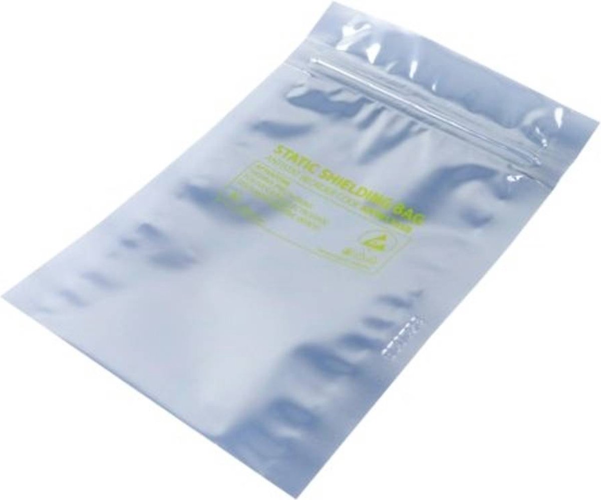Antistat 013-0010 Sacchetto ESD (L x L) 406 mm x 305 mm richiudibile 100 pz.