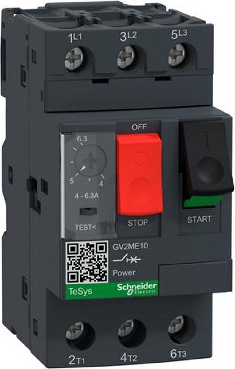 Schneider Electric GV2ME10TQ Relè protezione motore 24 pz.