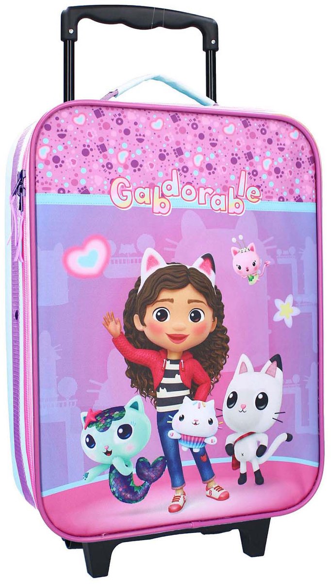 Gabby's Dollhouse Trolley suitcase Made To Roll